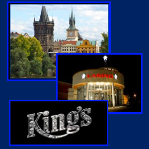 Kings Casino Hotel and the castle Prague
